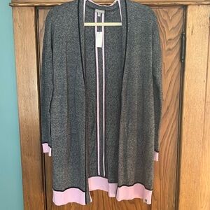 T by Talbot’s long cardigan.